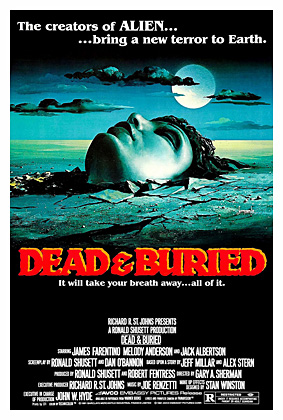 dead and buried movie poster